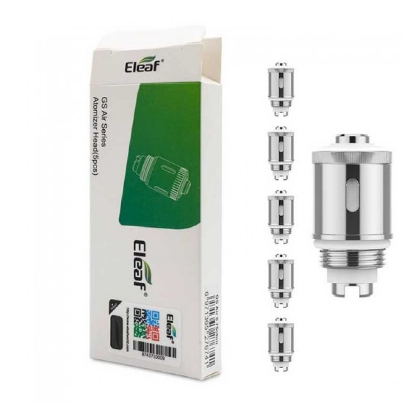 Eleaf GS Air Coil 5'li Paket ile cihazınızdan yüksek performans alın. Uzun ömürlü, orijinal ve güvenilir coil seçeneğini şimdi hemen keşfedin.