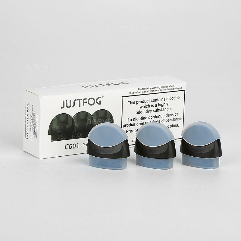 Justfog C601 kartuş ile cihazınızdan en iyi performansı alın. Sızdırmaz tasarımı ve kolay kullanımıyla uzun ömürlü buhar keyfi sizi bekliyor.