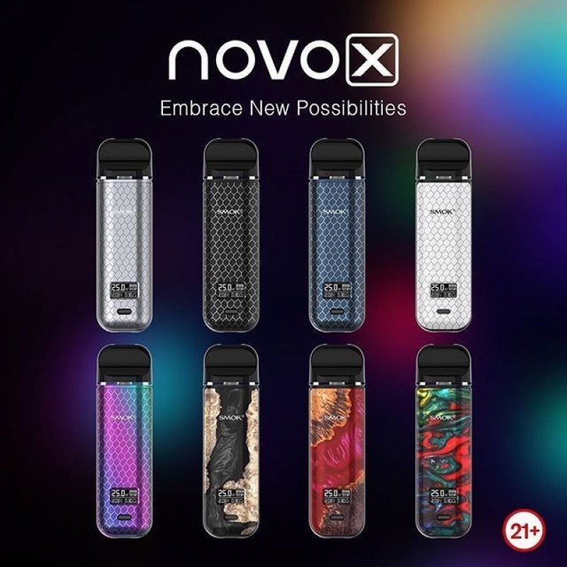 Smok Novo X 800mAh ile uzun pil ömrü, şık tasarım ve yüksek performansı bir arada keşfedin. Hafif yapısıyla her an yanınızda taşıyın.