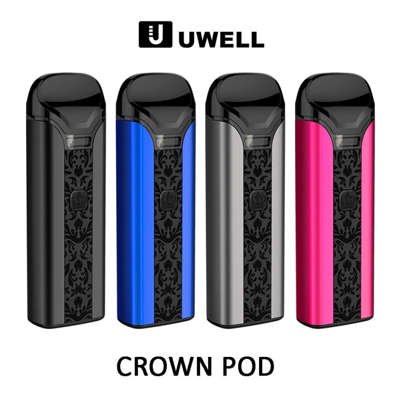 Uwell Crown Pod, şık tasarımı ve gelişmiş coil teknolojisiyle yoğun aroma sunar. Kompakt yapısıyla her an yanınızda taşıyabilirsiniz.