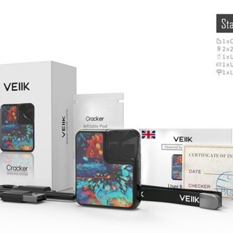 Veiik Cracker 500 mAh ile kompakt tasarım ve güçlü performansı bir arada keşfedin. Şarj edilebilir yapısıyla pratik ve kullanıcı dostu bir deneyim sunar.