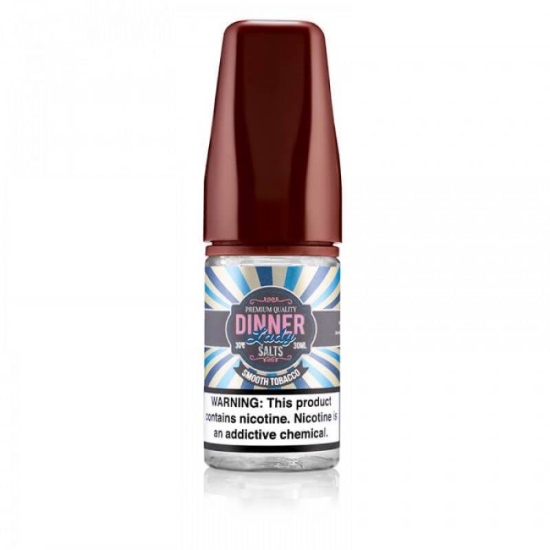 Dinner Lady Salt Smooth Tobacco 30 ML ile yumuşak tütün aroması deneyimi yaşayın. Kaliteli içerik ve dengeli tat profiliyle öne çıkar.