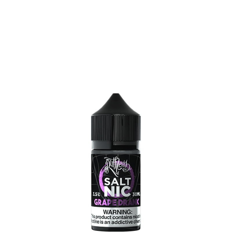 Ruthless Salt Grape Drank 30 ml ile yoğun üzüm lezzetini keşfedin. Kaliteli içerik ve eşsiz aroma deneyimi sizi bekliyor. Hemen sipariş verin!