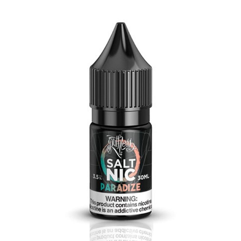Ruthless Salt Paradise 30 ml ile tropikal meyve tadını doyasıya yaşayın. Nefis aroması ve kaliteli içeriğiyle farkı hissedin.
