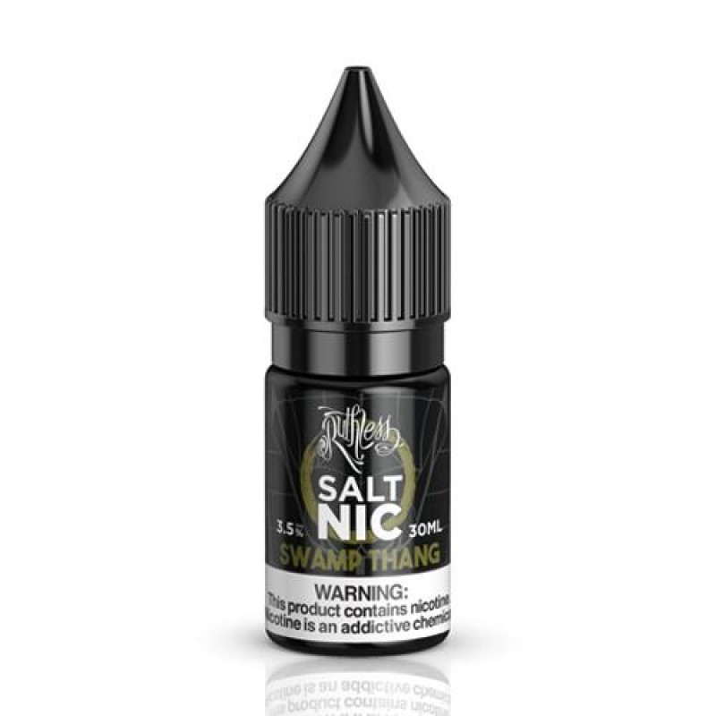 Ruthless Salt Swamp Thank 30 ml, tatlı ve ferah aromasıyla gün boyu keyifli kullanım sunar. Kaliteli içerik ve etkileyici aroma sizi bekliyor.