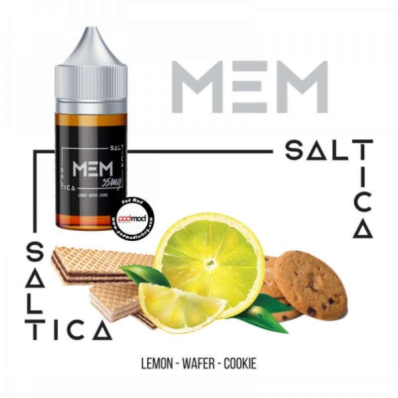 Saltica Mem 30ML ile yoğun aromalı, uzun süre kalıcı ve keyifli bir kullanım deneyimi yaşayın. Hızlı kargo ve güvenli alışveriş avantajıyla şimdi alın.