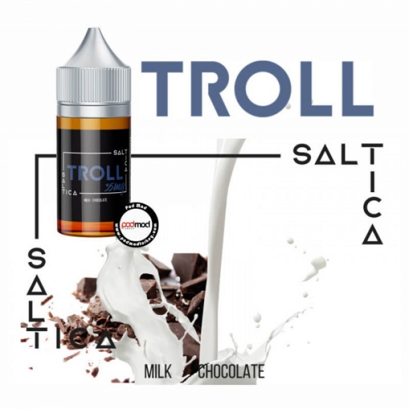 Saltica Troll 30ML ile gün boyu keyifli kullanım. Yoğun aroma, kaliteli içerik ve ideal nikotin dengesiyle özel bir deneyim seni bekliyor.