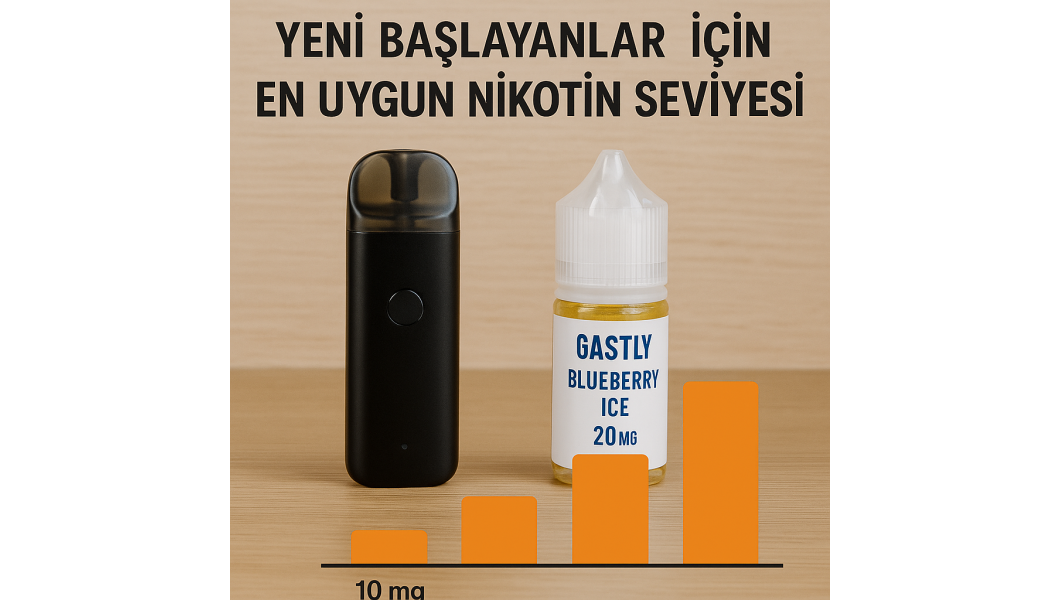 Salt Likit ile Başlayanlar İçin En Uygun Nikotin Seviyesi Salt Likit ile Başlayanlar İçin En Uygun Nikotin Seviyesi