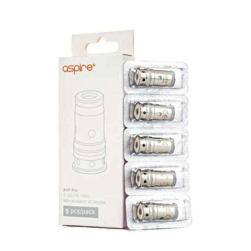Aspire AVP PRO Coil ile cihazınızdan maksimum aroma ve buhar verimi alın. Uzun ömürlü, orijinal ve güvenilir coil seçeneği sizi bekliyor.