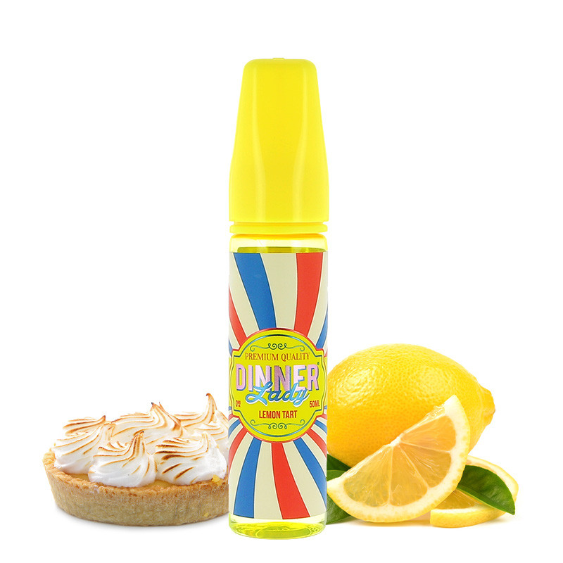 Dinner Lady Lemon Tart 60ml ile limonlu tartın eşsiz aromasını deneyimleyin. Tatlı ve ferahlatıcı lezzet severler için ideal seçim.