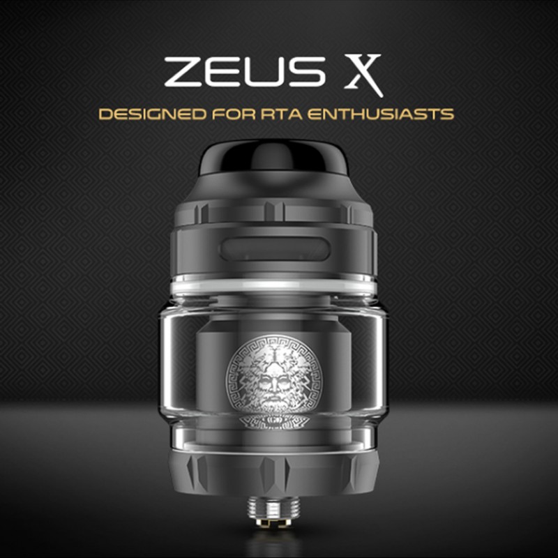 GeekVape Zeus X RTA Atomizer ile sızdırmaz tasarım, kolay coil yerleşimi ve üstün aroma performansını bir arada keşfedin. Hızlı kargo, uygun fiyat!