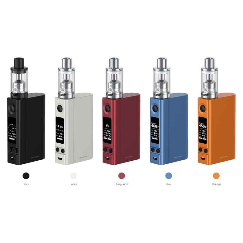 Joyetech Vtc Dual ile dilediğiniz gücü seçin, çift pil desteği ve modern tasarımıyla elektronik sigara deneyiminizi üst seviyeye taşıyın.