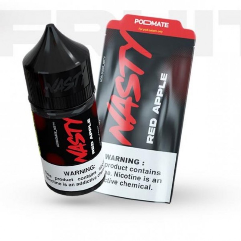 Tatlı kırmızı elma aromasıyla Nasty Juice Red Apple 30ML Salt Likit ile ferah bir deneyim yaşayın. Yoğun aroma ve kaliteli içerik sizi bekliyor.