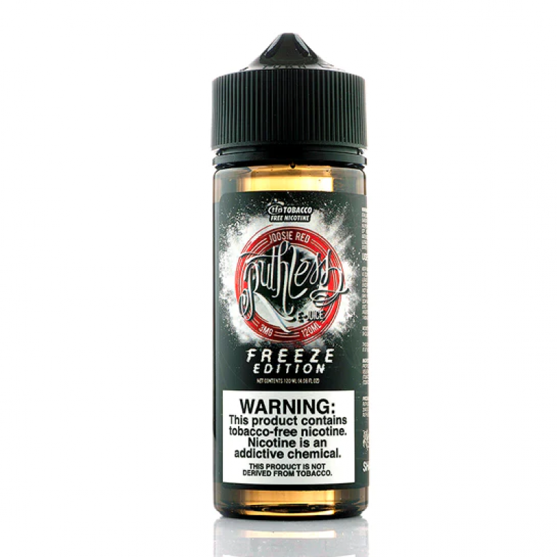 Ruthless Joosie Red 120 ml, kırmızı meyve aromalarıyla zenginleştirilmiş özel formülüyle ferahlatıcı bir deneyim sunar. Hemen online sipariş verin.