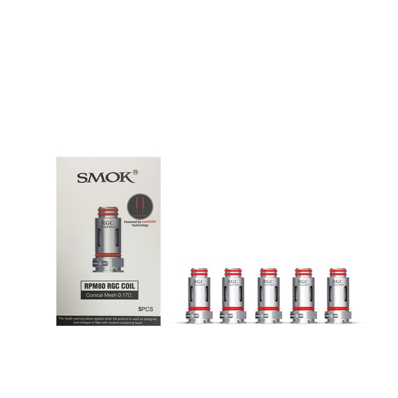 Smok RGC Coil ile yoğun aroma ve güçlü performansın keyfini çıkarın. Uyumlu cihazlar için ideal, uzun ömürlü ve kaliteli coil seçeneği.