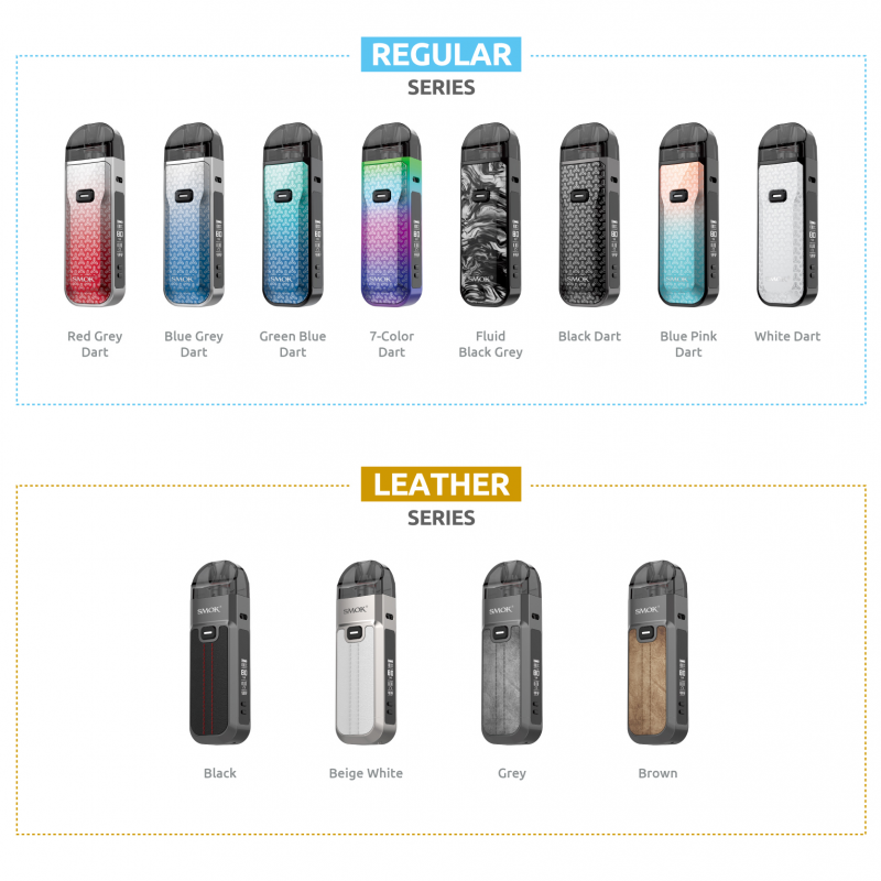 Smok Nord 5 Elektronik Sigara Kit, yüksek buhar performansı ve modern tasarımıyla keyifli bir deneyim sunar. Şimdi sipariş ver, farkı yaşa!