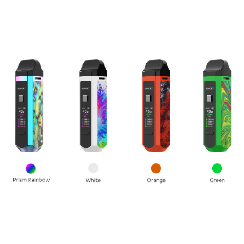 Smok RPM 40 Pod Mod Kit 1500mAh ile uzun süreli kullanım, yüksek performans ve kompakt tasarımın keyfini çıkarın. Şimdi uygun fiyatla satın alın!