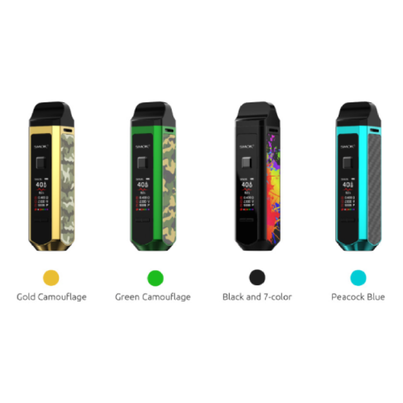 Smok RPM 40 Pod Mod Kit 1500mAh ile uzun süreli kullanım, yüksek performans ve kompakt tasarımın keyfini çıkarın. Şimdi uygun fiyatla satın alın!
