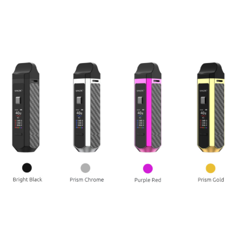 Smok RPM 40 Pod Mod Kit 1500mAh ile uzun süreli kullanım, yüksek performans ve kompakt tasarımın keyfini çıkarın. Şimdi uygun fiyatla satın alın!