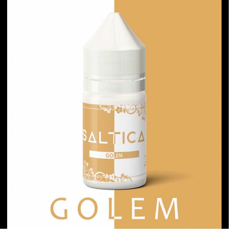 Saltica Golem 30 ml salt likit ile yoğun aroma deneyimi yaşayın. Kaliteli içerik ve dengeli nikotin oranıyla keyifli kullanım sunar.