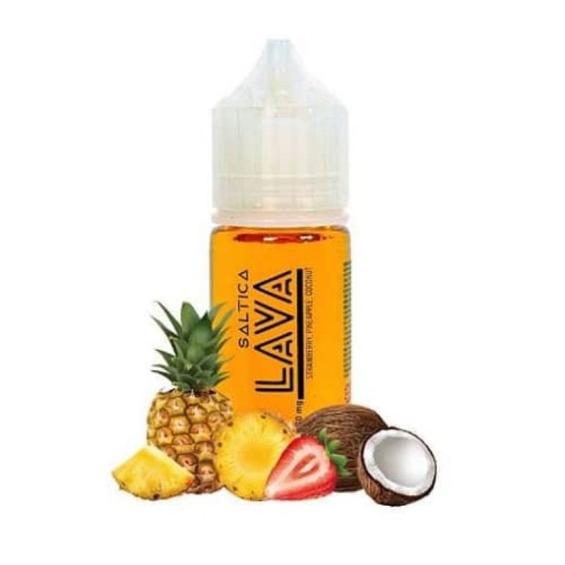 Saltica Lava 30 ml salt likit ile yoğun meyve aroması ve pürüzsüz içim deneyimini keşfedin. Hızlı kargo, orijinal ürün garantisiyle şimdi alın!