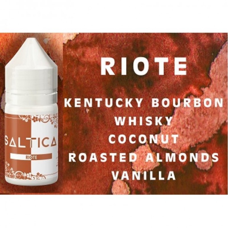 Saltica Riote 30 ml salt likit ile yoğun aroma keyfini keşfedin. Premium içerik ve uzun süreli kullanım avantajıyla şimdi deneyin.