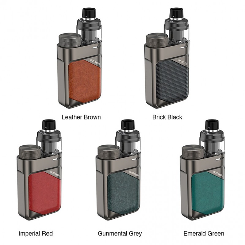 Vaporesso Swag PX80 Pod Kit, kompakt tasarımı ve gelişmiş AXON çipiyle üstün performans sunar. Şık görünüm ve kolay kullanım bir arada.