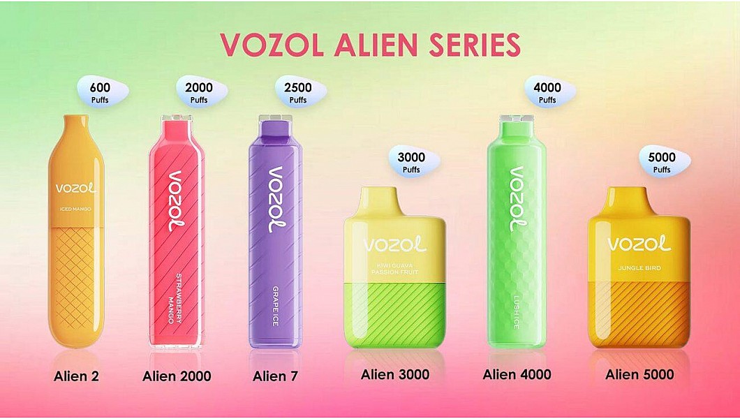 Vozol Puff Bar'ın Özellikleri Vozol Puff Bar'ın Özellikleri