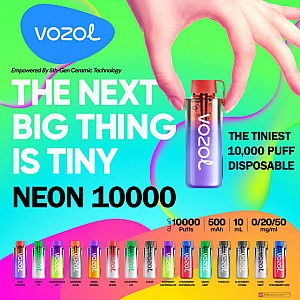 Vozol - Neon 10000 Puff Bar Tek Kullanımlık Elektronik Sigara
