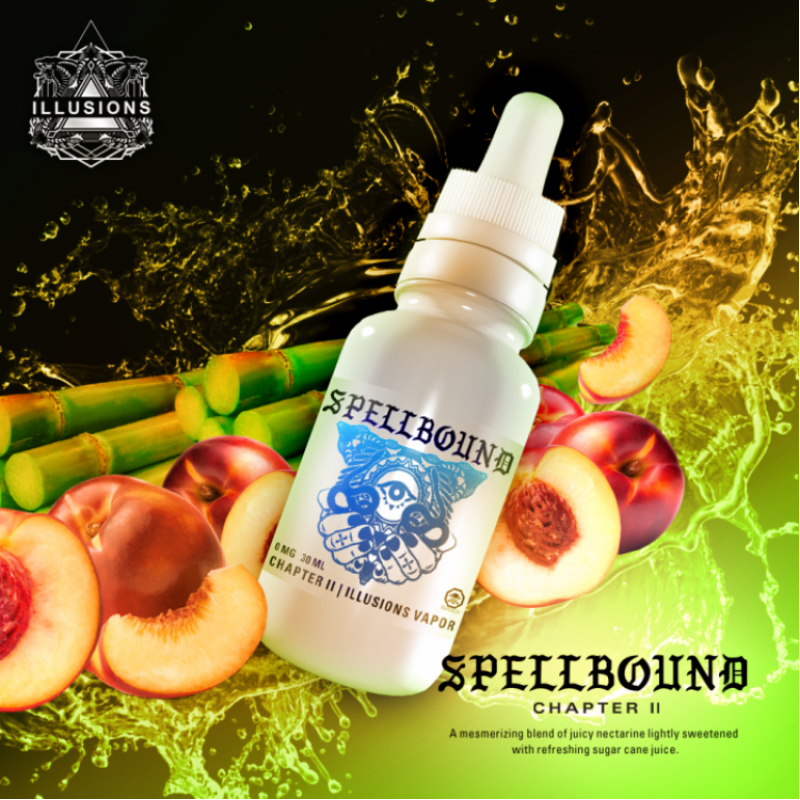 İLLUSİONS SPELLBOUND 60 Ml ile meyvemsi tatların büyüsünü keşfedin. Yoğun aroması ve dengeli içimiyle keyifli bir deneyim sizi bekliyor.