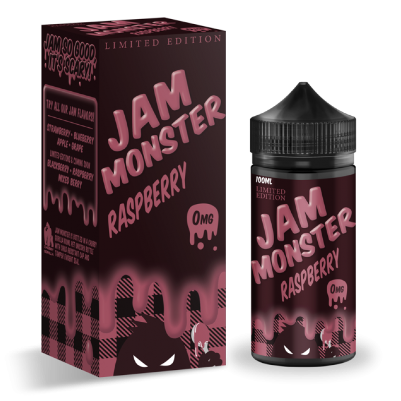 Jam Monster Raspberry, yoğun ahududu tadı ve zengin aromasıyla meyve severler için ideal bir seçenek. Hemen deneyin, farkı hissedin!