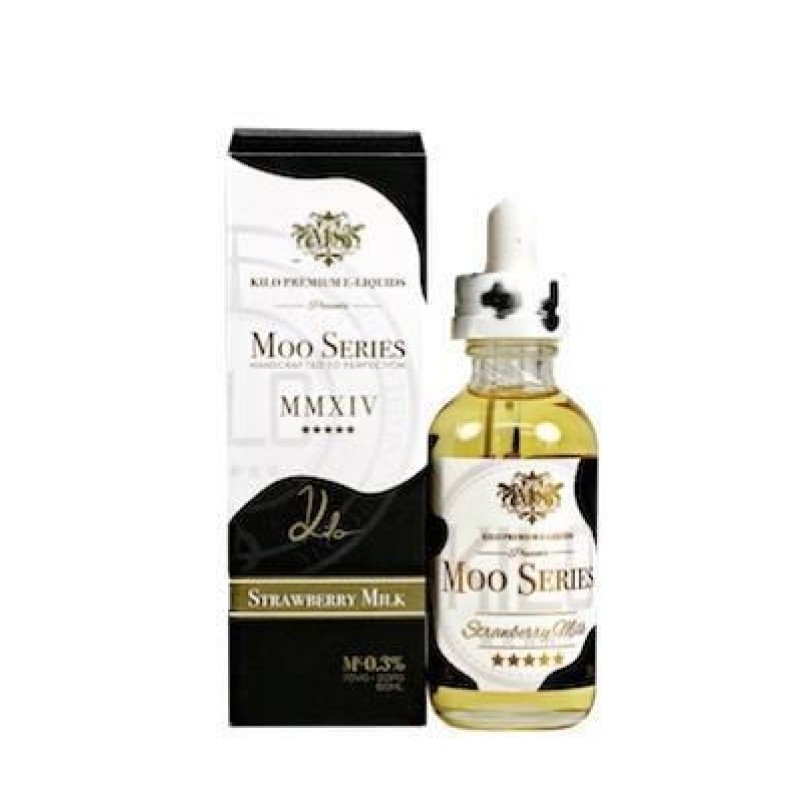 Kilo Moo Strawberry Milk 100ml, yoğun çilek ve süt aromasıyla tatlı keyfini doruğa çıkarır. Yumuşak içimiyle fark yaratan premium likit deneyimi yaşayın.