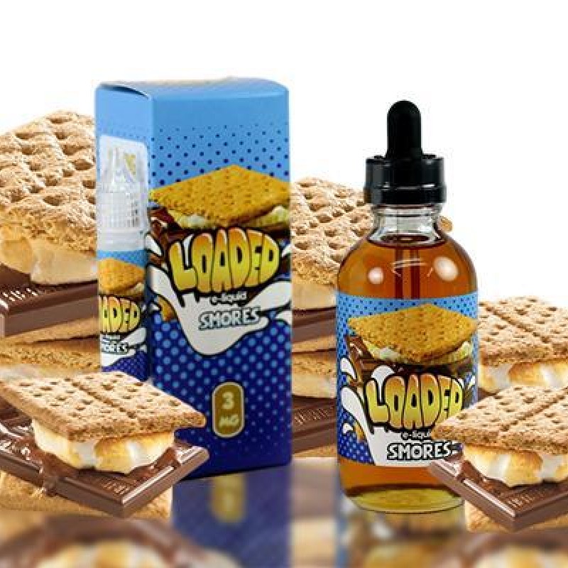LOADED SMORES, marshmallow, çikolata ve bisküvi aromalarıyla tatlı krizlerinize lezzetli bir çözüm sunar. Şimdi deneyin, farkı hissedin!