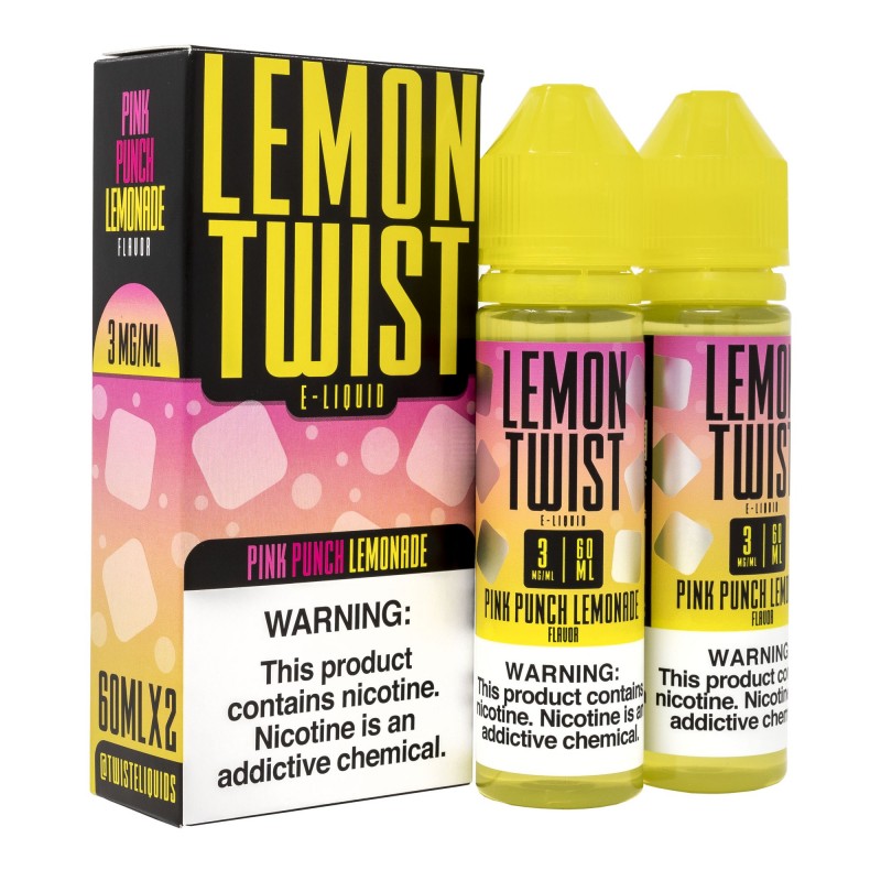 Lemon Twist Pink Punch Lemonade 60ml ile ferahlatıcı limon ve pembe meyve aromalarının keyfini çıkarın. Tatlı ve ekşi dengenin mükemmel uyumu.