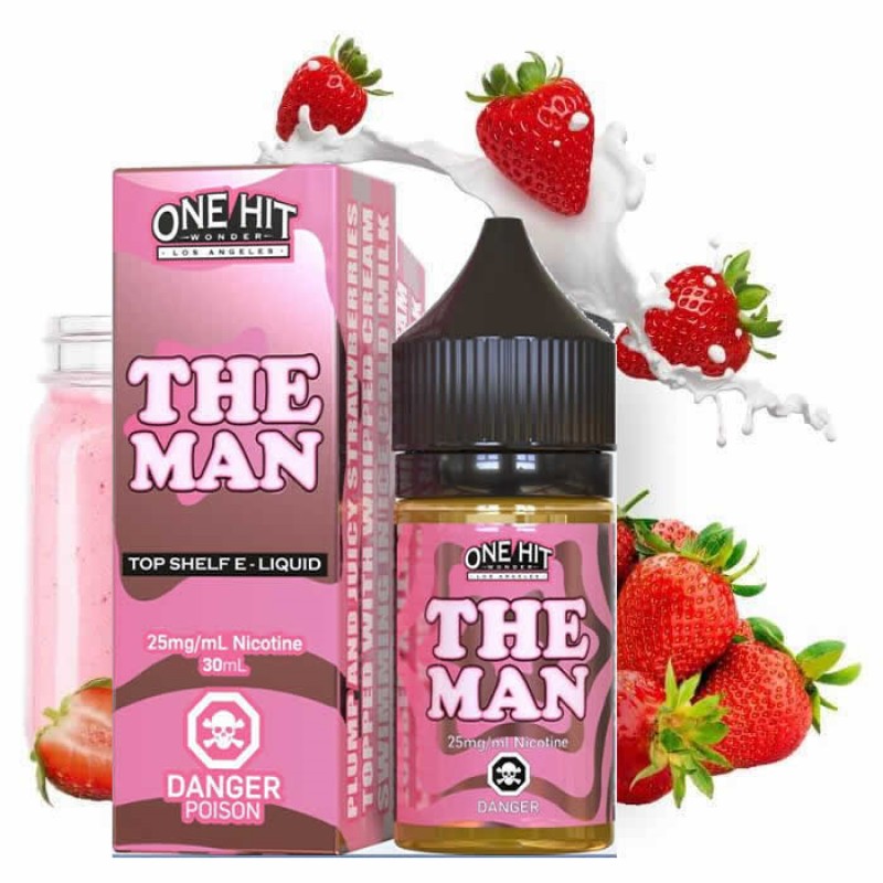 OHW Salt The Man 30ML ile çilekli krem aromasıyla tatlı bir deneyim yaşayın. Yoğun aroma, kaliteli içerik ve uzun süreli kullanım sağlar.