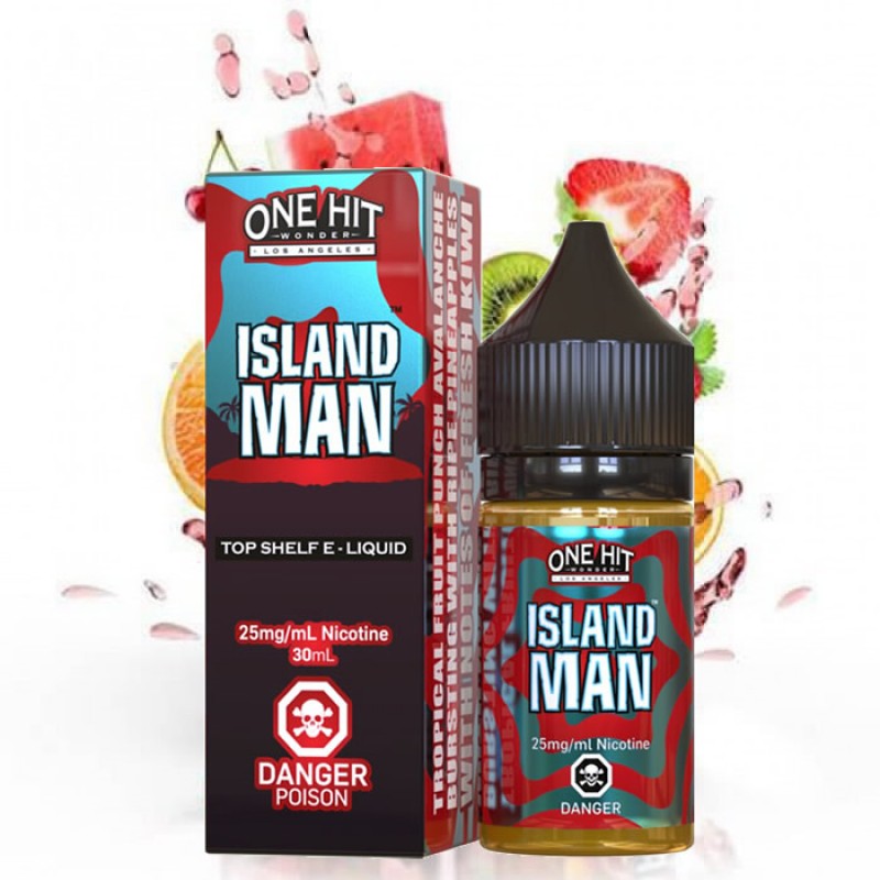 OHW Salt Island Man 30ML ile tropikal meyve aromalarının ferahlatıcı uyumunu keşfedin. Yoğun tat deneyimi için hemen sipariş verin!