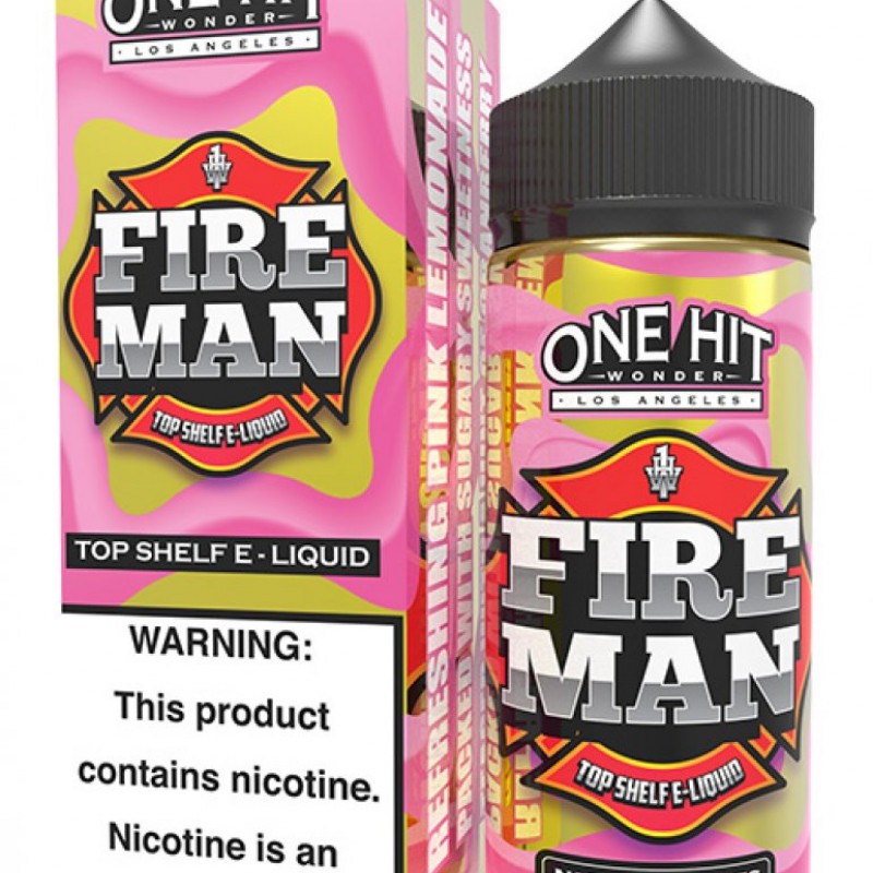 One Hit Wonder Fireman 100 ML ile ferahlatıcı ve meyvemsi aromaların keyfini çıkarın. Yoğun lezzetiyle damakta iz bırakan eşsiz bir deneyim sunar.