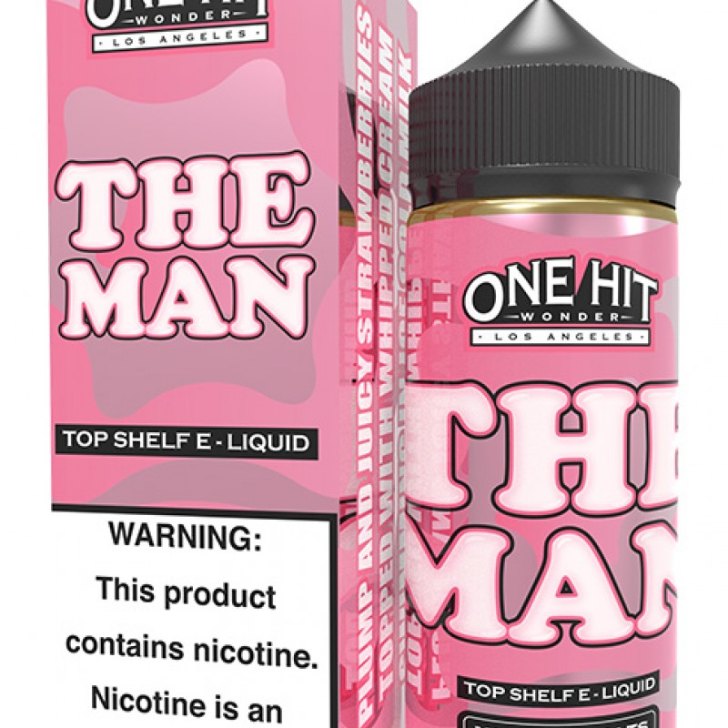 One Hit Wonder The Man 100 ML ile çilekli süt lezzetini doyasıya yaşayın. Yoğun aromasıyla keyifli bir deneyim sunar. Hemen keşfedin!