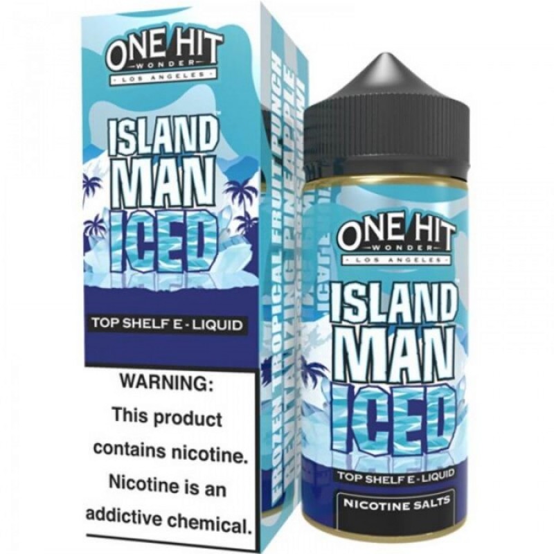 One Hit Wonder Island Man Iced 100ML ile tropikal meyvelerin ferahlatıcı buz etkisini keşfedin. Hızlı teslimat ve orijinal ürün garantisiyle!
