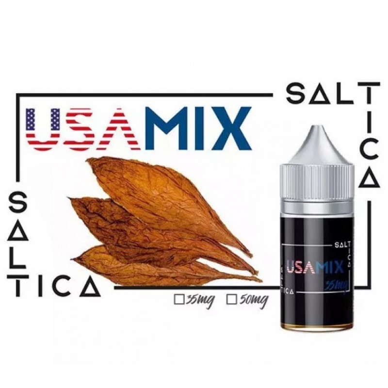 Saltica Usa Mix 30ML ile yoğun tütün aroması ve pürüzsüz içim bir arada. Kaliteli içerik ve uzun süreli kullanım için ideal seçim.
