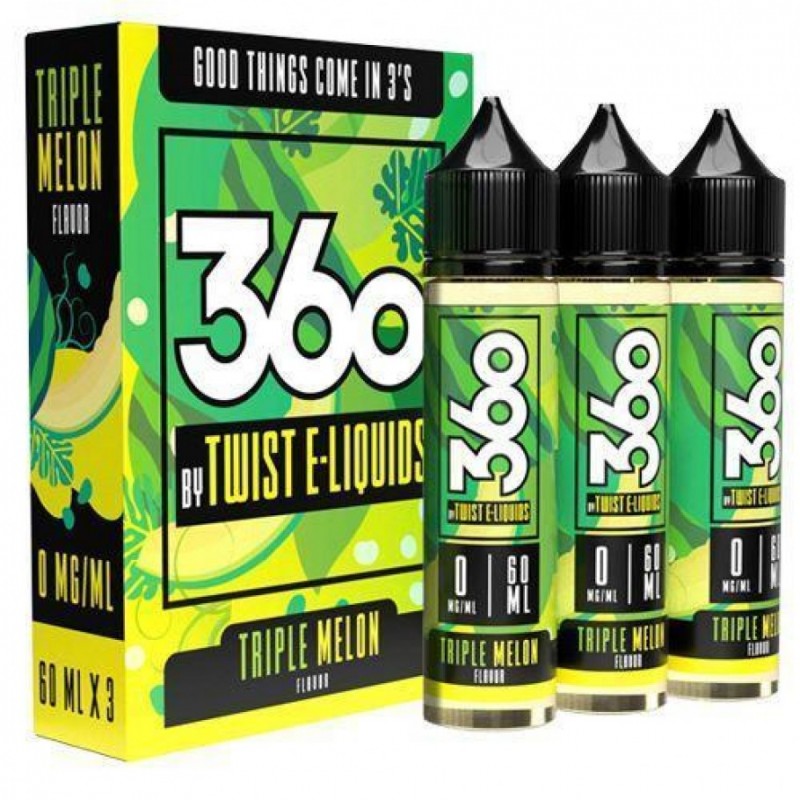 Twist E-liquids Triple Melon 60ML ile ferahlatıcı kavun aromalarının keyfini çıkarın. Meyve severler için ideal, yoğun ve tatmin edici bir deneyim.