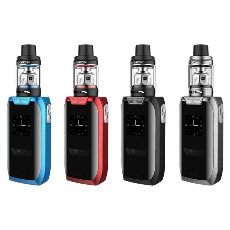 Vaporesso Revenger Mini Kit, kompakt tasarımı ve güçlü bataryasıyla yüksek performans sunar. Şık görünüm ve kolay kullanım bir arada!