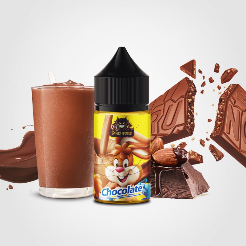 Gastly Salt Likit 30Ml Chocolate ile yoğun çikolata lezzetini keşfedin. Tatlı aromaları sevenler için ideal, kaliteli ve doyurucu bir deneyim sunar.
