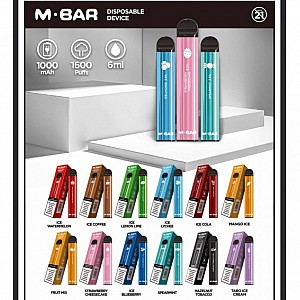 M-BAR 1600 Puff Tek Kullanımlık Elektronik Sigara