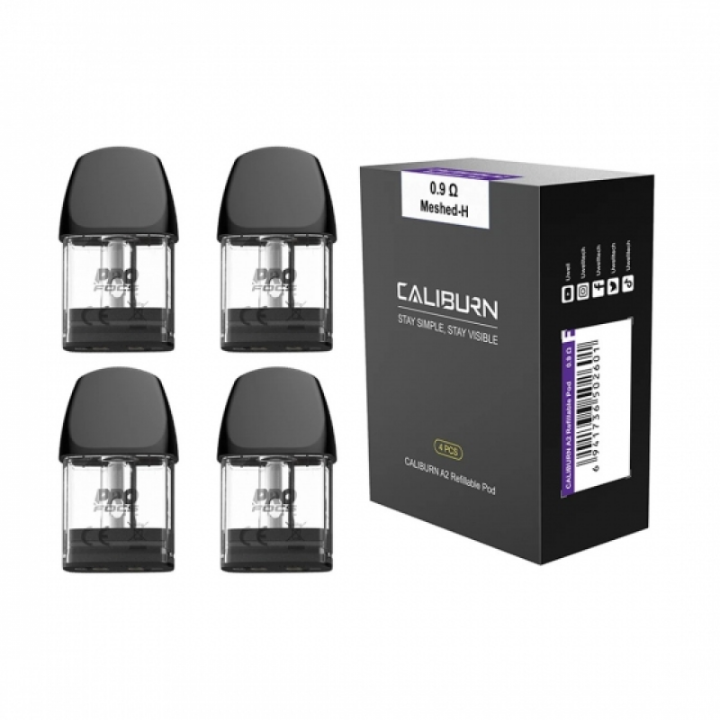 UWELL Caliburn A2 yedek kartuş ile cihazınızdan maksimum lezzet alın. Sızdırmaz yapısı ve kolay kullanımıyla pratik bir deneyim sunar.