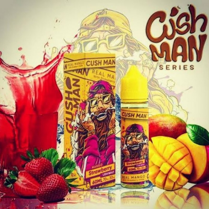 Nasty Juice Cush Man Mango Strawberry 60ml ile meyve aromalarının keyfini çıkarın. Yoğun mango ve çilek lezzetiyle ferahlatıcı bir deneyim sunar.