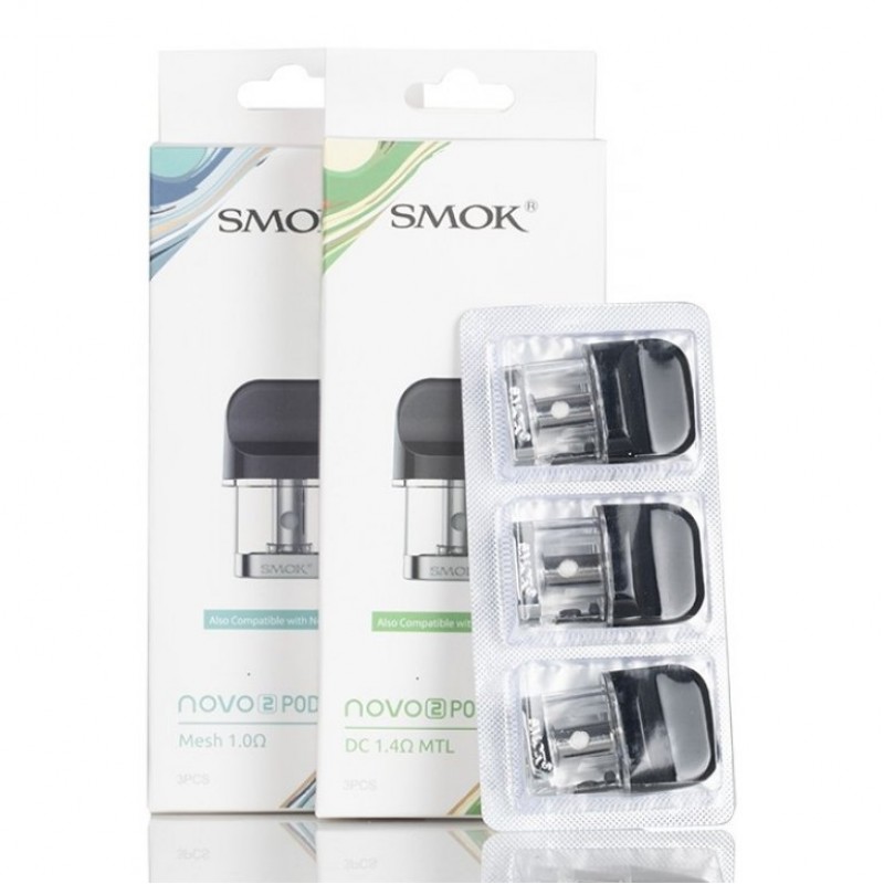 Smok Novo 2 & 2S ile uyumlu 3 adet pod kartuş. Sızdırmaz tasarımı ve uzun ömürlü kullanımıyla yüksek performans sunar. Hemen sipariş verin!