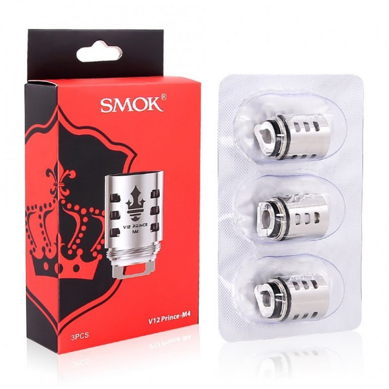 Smok TFV12 Prince 3’lü coil paketi ile cihazınızı maksimum buhar ve lezzet performansına taşıyın. Uzun ömürlü, orijinal yedek coil seçeneği.