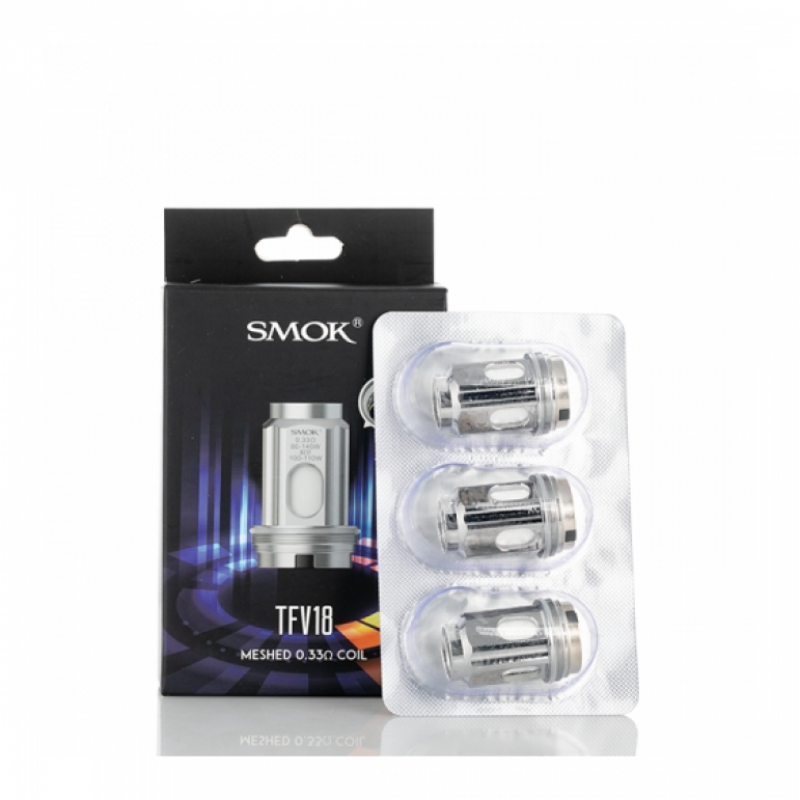Smok Tfv18 Mini Mesh Coil 3'lü paket ile yoğun aroma ve güçlü buhar deneyimi yaşayın. Uyumlu yapısı ve uzun ömrüyle ideal seçim.