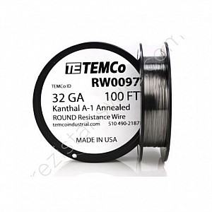 TEMCo Kanthal A1 32 GA 10 Metre Tel